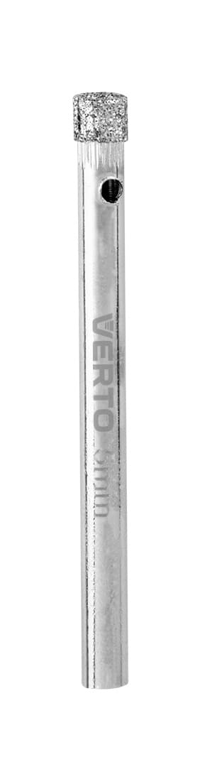 Diamantbor 4-12 mm med guide, sæt med 8 stk