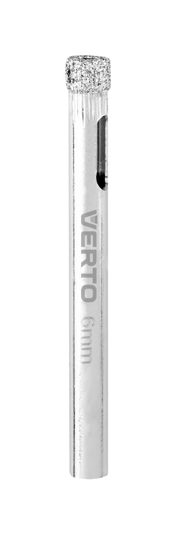 Diamantbor 4-12 mm med guide, sæt med 8 stk