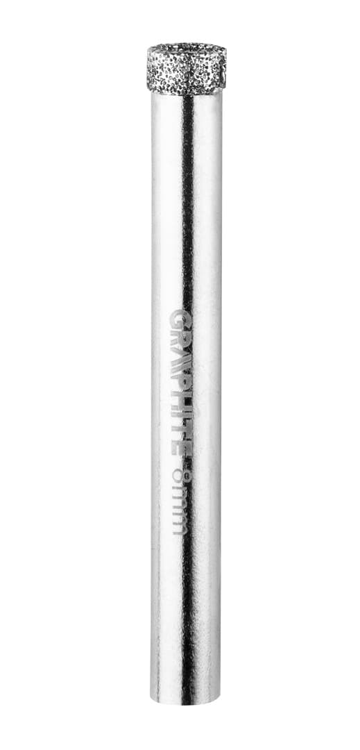 Diamantborr 5-12 mm med styrning, set om 6