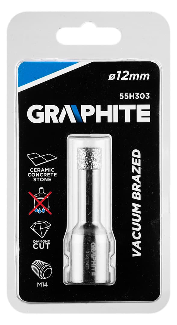 Diamanthålsåg 12mm x M14