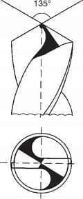 Miniatyrbillede 9 af 9: HSS-G Thunderweb 6.5 metalbor (1)