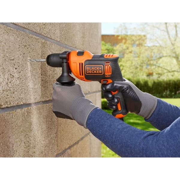 Svart & Decker BEH710-QS borr 2800 RPM Svart, Orange