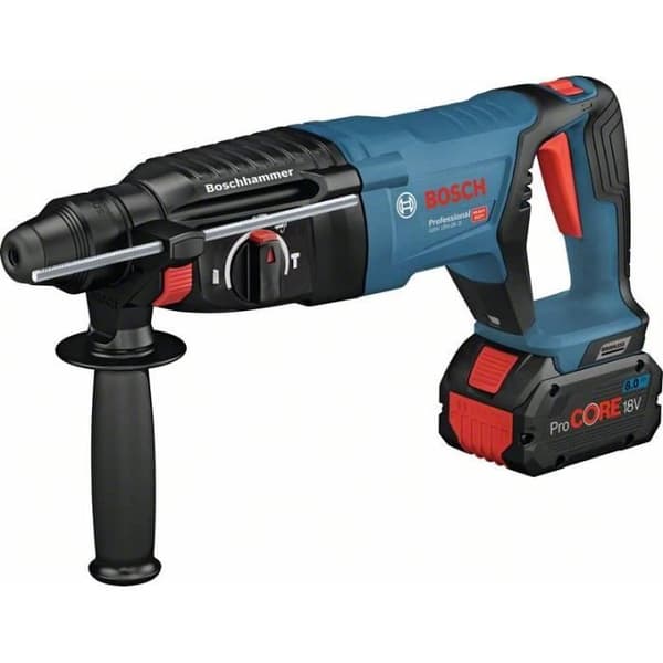 Akku-slagboremaskine BOSCH PROFESSIONAL SDS plus GBH 18V-26 D leveres uden batteri og oplader