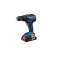 Miniatyrbillede 1 af 4: Bosch Professional GSB 18V-55 (28/55/- Nm) slagboremaskine + 2 x 2,0Ah batterier + GAL 18V-40 oplader - 06019H5305