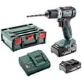 Pikkukuva 1 / 5: Kompakti harjaton akkuporakone 18 V 55 Nm, 13 mm:n istukka + 2 kpl 2 Ah akkuja + laturi + Metabox145 -METABO- BS18LBL