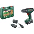 Pikkukuva 1 / 4: Bosch akkuporakone/ruuvinväännin - UniversalDrill 18V 40Nm + 1 x 1,5 Ah akku, 1 laturi, 1 kaksoisruuvimeisselin kärki ja kotelo
