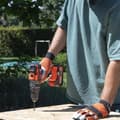 Miniatyrbillede 5 af 6: 20V 50Nm batteridrevet slagboremaskine - DUAL POWER POWDP15200 - Leveres uden batteri eller oplader