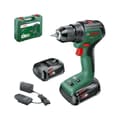 Miniatyrbillede 2 af 4: UniversalDrill 18V-60 (2x 2,0Ah) + AL 18V-20 boremaskine