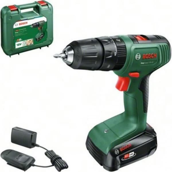 EasyImpact 18V-40 (1 x 1,5 Ah) + AL18V-20 porakone/ruuvinväännin kantolaukussa