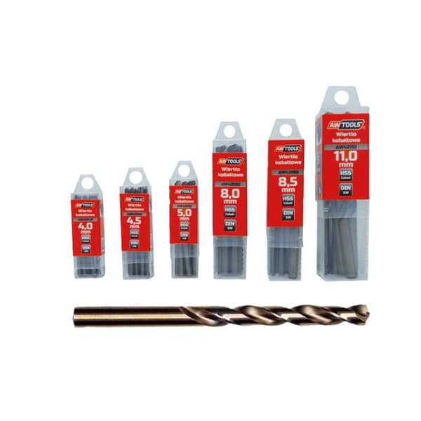 AWTOOLS BOR METAL KOBALT 5,0 mm/10 stk.