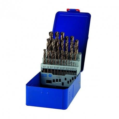IRWIN COBALT-BORESÆT 25 dele 1,0 - 13,0 mm for hver 0,5 mm