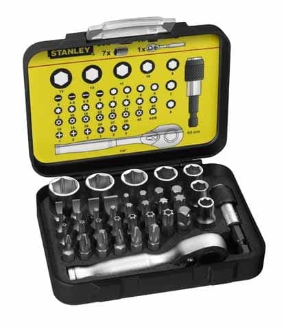 STANLEY BITSÆT 39 DELE 1/4”