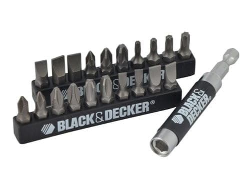 BLACK+DECKER LISÄVARUSTESETTI 21-OSAINEN