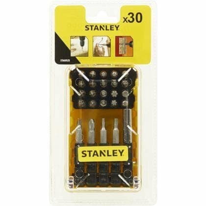 STANLEY SÆT MED TIPS 30 STK. + HOLDER