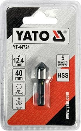 YATO MODSÆT TIL METAL 12,4 mm SEKSKAB