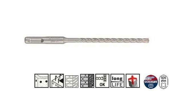 Bosch SDS Plus boremaskine 16 x 460 mm Plus-5x 4-bladet