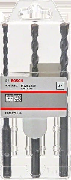 BOSCH BORNEHJUL SDS PLUS-1 SÆT 6/8/10