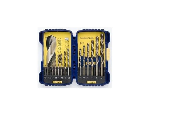IRWIN BORESÆT 15 DELS. KOBALT 1,5-10 mm