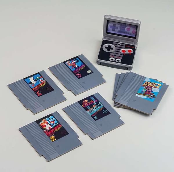 Nintendo NES Drikkeunderlag 8-pakning