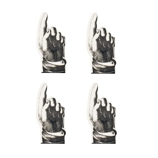 Magnetiske bokmerker Pekende finger 4 stk.