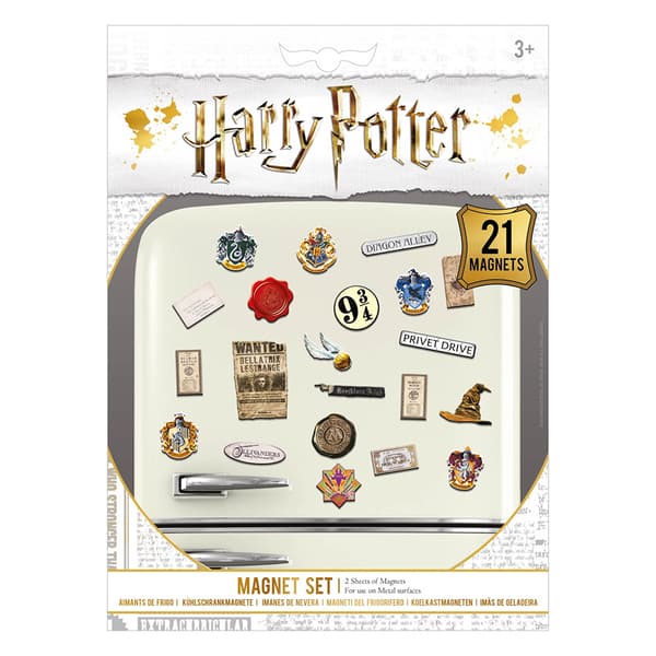 Kylskåpsmagneter Harry Potter
