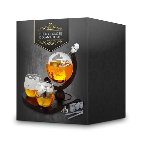 Jordglob Karaff Set Deluxe