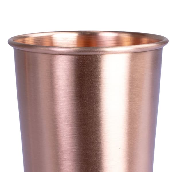 Yoga-Mad Flower Copper Glasses (Pack of 2)