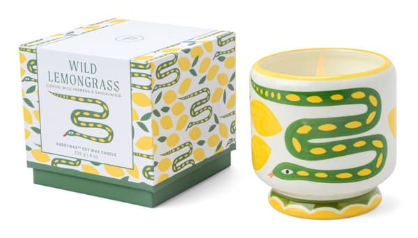 Doftljus Adopo, Snake - Wild Lemongrass Paddywax