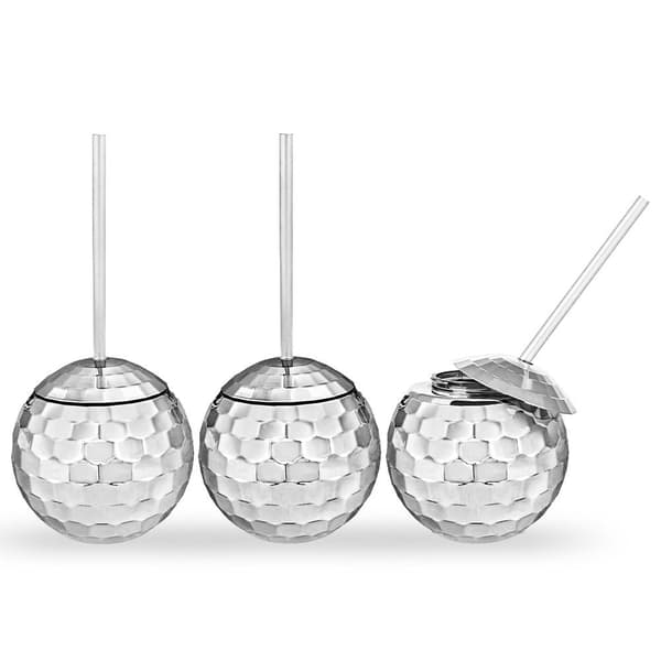 Disco Ball Cups 3-pcs