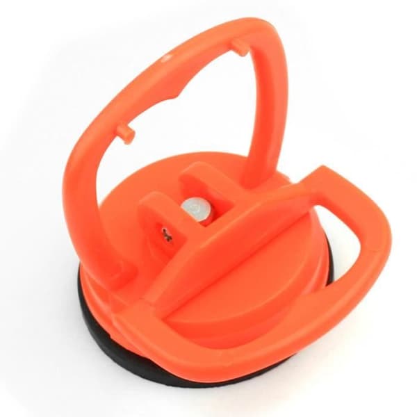 Sugkopp för kaross - Idealisk - Orange - 5,7x7cm - Max belastning 10-15KG - Hanteringsverktyg