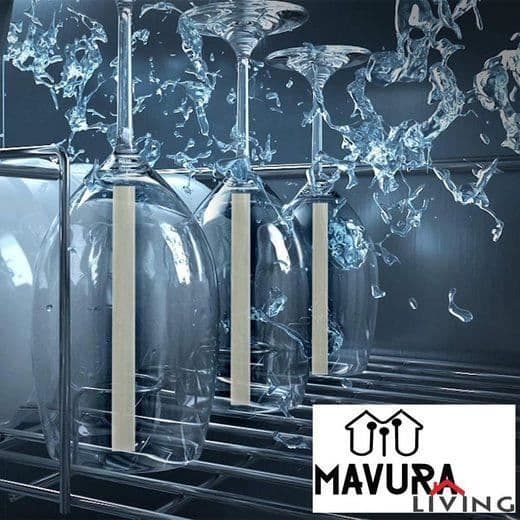 MAVURA Glashållare MAVURALiving SPIKYS Glashållare Diskmaskin Glashållare Glasfathållare Champagneölhållare Su