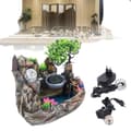Miniatyrbild 1 av 2: Bordfontän, inkluderar aromspridare, flerfärgad belysning,Flerfärgad