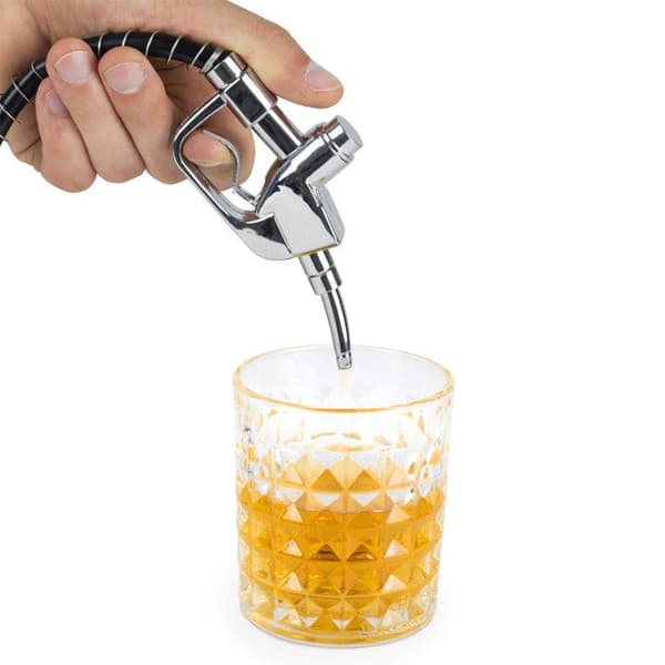 Drinkfontän - Mister Gadget - KV7333 - Dispenser med kran - 90cl - Vintage bensinpump design