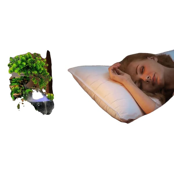 Pöytälähde, LED-valot, kompakti koko