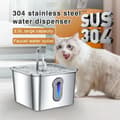 Miniatyrbillede 2 af 2: Kattevandfontæne, USB-drevet, lydløs vandpumpe,4.0L, TY02-Basic Version