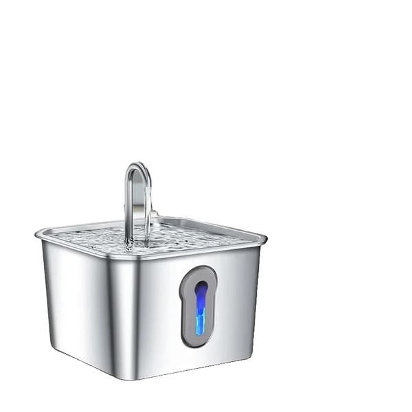 Kattevandfontæne, USB-drevet, lydløs vandpumpe,4.0L, TY02-Basic Version
