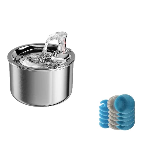 Kattefontæne, 2L kapacitet, automatisk pumpe,2L Sensor Filter Kit, Ikke Adapter