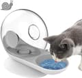 Miniatyrbillede 2 af 2: Vandfontæne, Automatisk Genopfyldning, Nem Rengøring,Grå, L