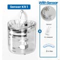 Miniatyrbillede 2 af 2: Automatisk Kat Vandfontæne, Stille Pumpe, To Vandstrømsindstillinger,Sensor Kit 1, 2L