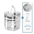 Miniatyrbillede 1 af 2: Automatisk Kat Vandfontæne, Stille Pumpe, To Vandstrømsindstillinger,Sensor Kit 1, 2L