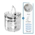 Miniatyrbillede 1 af 2: Automatisk Kat Vandfontæne, Stille Pumpe, To Vandstrømsindstillinger,2L, Sensor Kit 2
