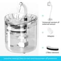 Miniatyrbillede 2 af 2: Vandfontæne, Automatisk Filter, Stille Pumpe,EU-adapter, Smart induktion B