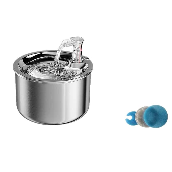 Kattefontæne, 2L kapacitet, automatisk pumpe,Japansk Adapter, 2L Standard Kit