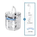 Miniatyrbillede 1 af 2: Kattevandfontæne, 2L kapacitet, stille pumpe,EU Sensor Kit 1