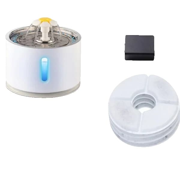 Vandfontæne, Automatisk Design, LED Indikator,220V EU Stik, Opgraderet 5 Filtre