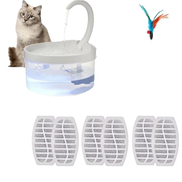 Vanddispenser, Automatisk Slukning, LED Lys,2L, Vandfontæne-6