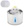 Miniatyrbillede 1 af 2: Pet Vandfontæne, Automatisk Betjening, LED Lys,2.4L, 2.4L S med 5 filter