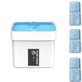 Miniatyrbillede 1 af 2: Pet Vanddispenser, Smarte Funktioner, Justerbar Udgivelse,Med Sensor Ingen UVC, Blå Og Chip