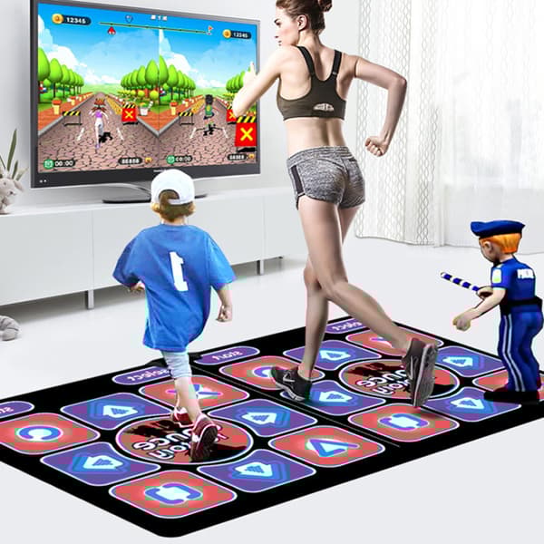 Dansmatta för 2 med spel