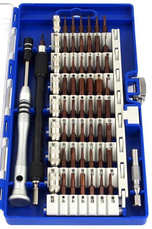 60-delars precisionsskruvmejsel set